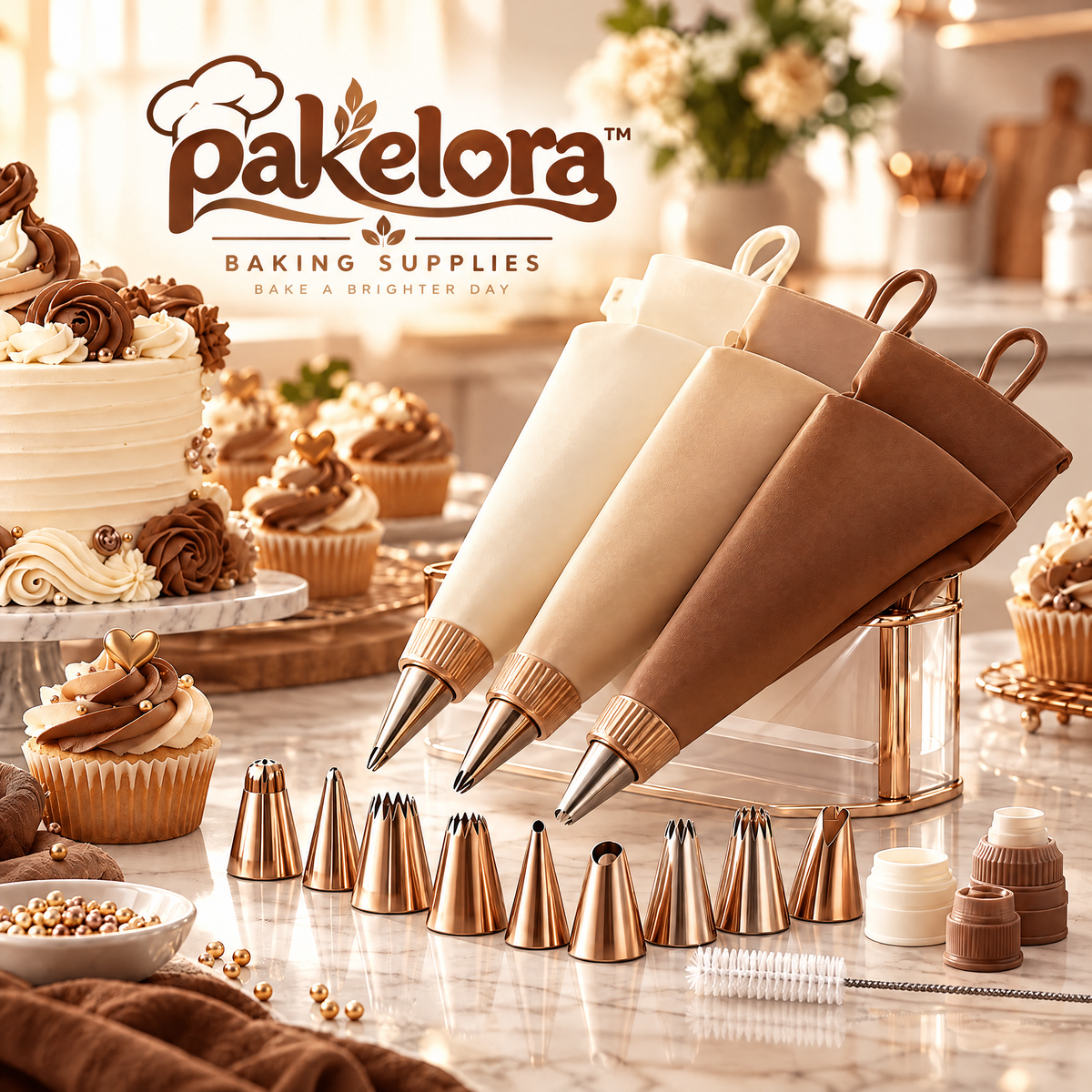 Pakelora™ Piping Bag Set