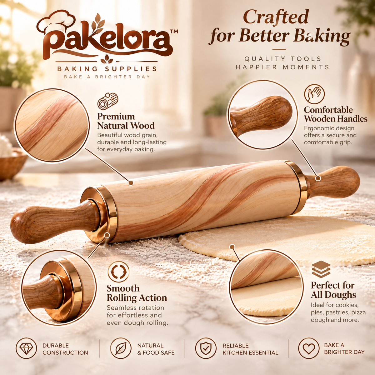 Pakelora™ Rolling Pin