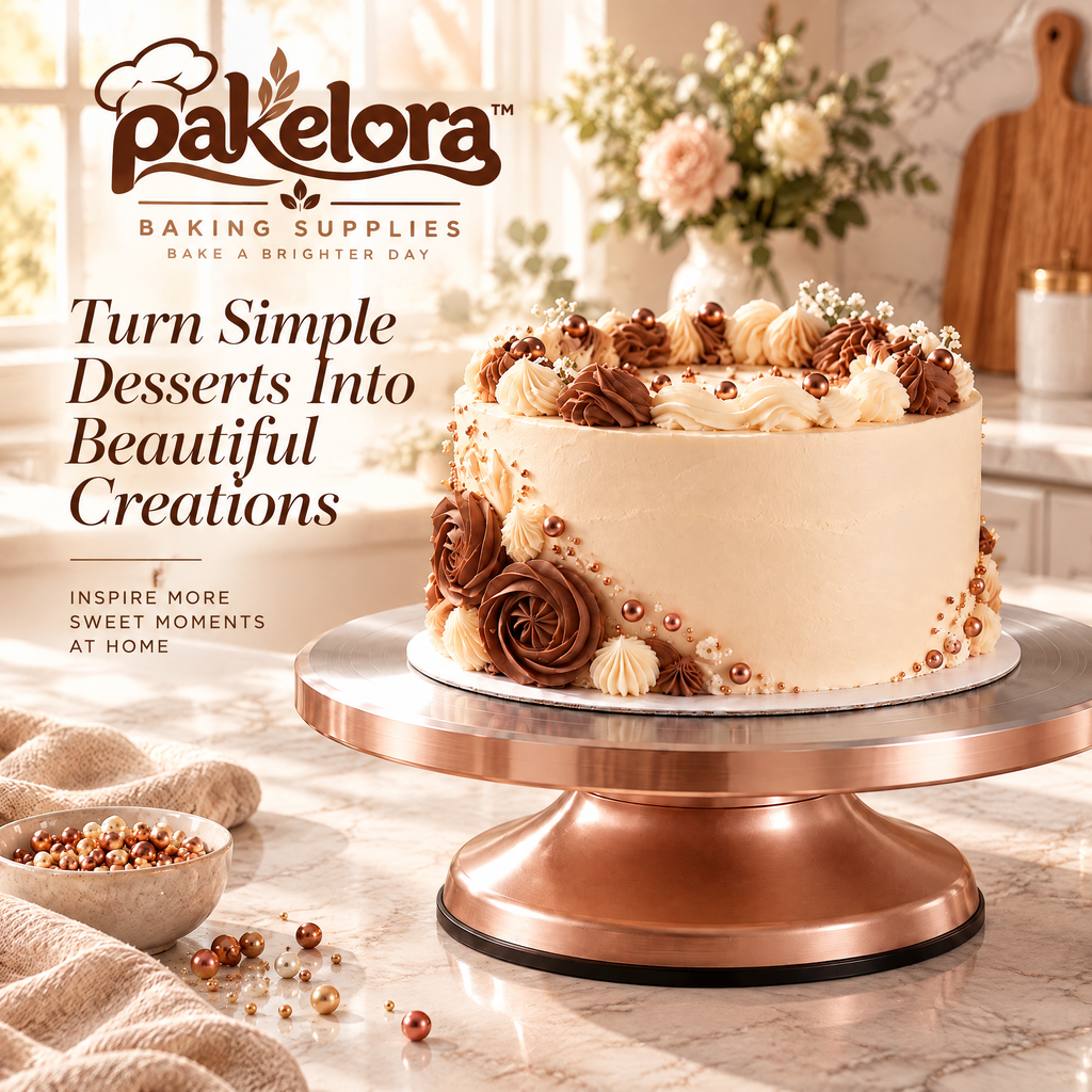 Pakelora™ Cake Turntable