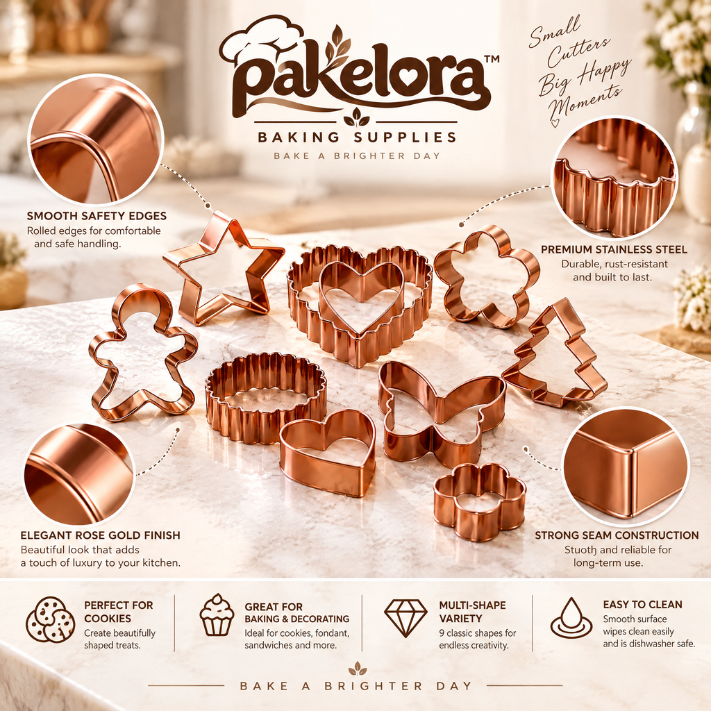 Pakelora™ Cookie Cutter Set