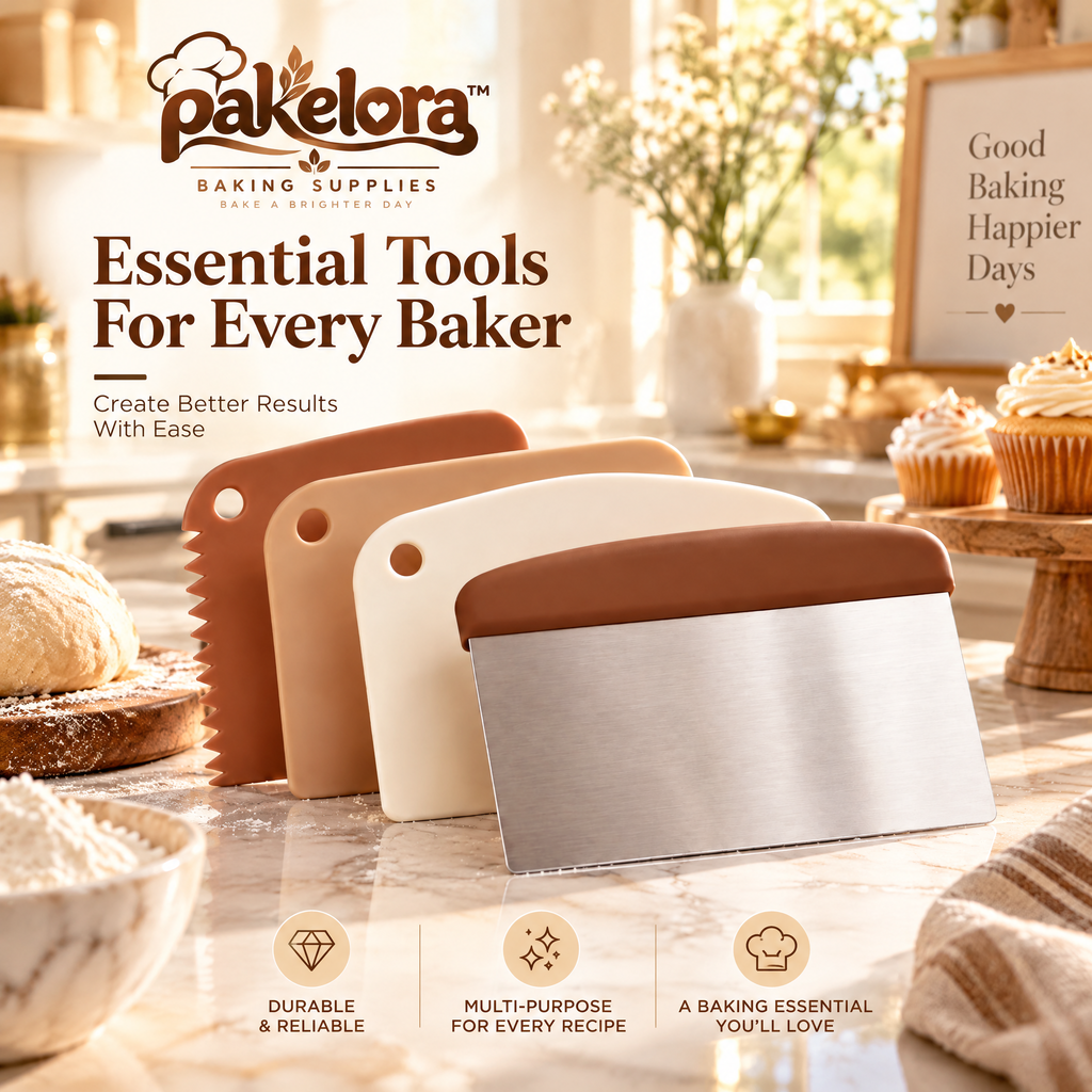 Pakelora™ Dough Scraper Set