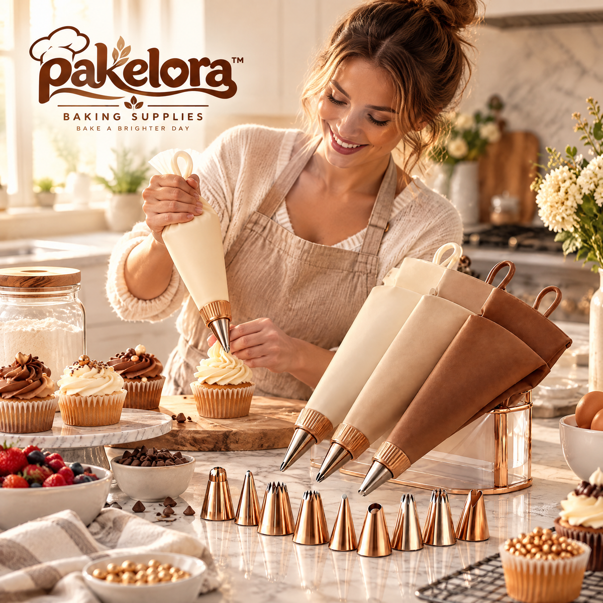 Pakelora™ Piping Bag Set