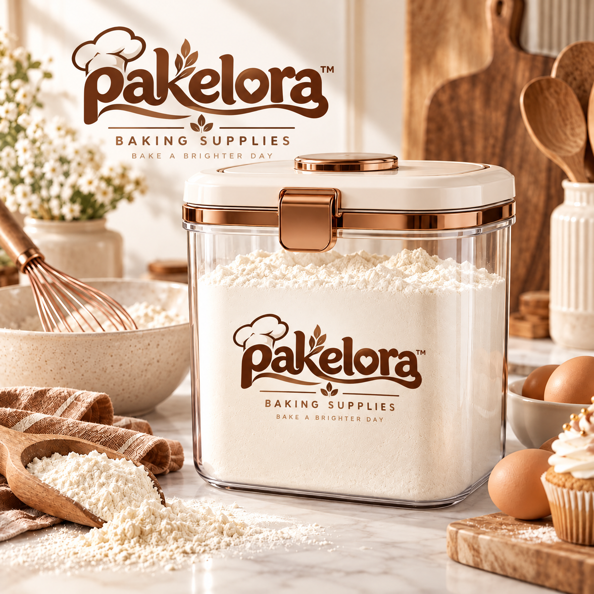 Pakelora™ Flour Storage Container